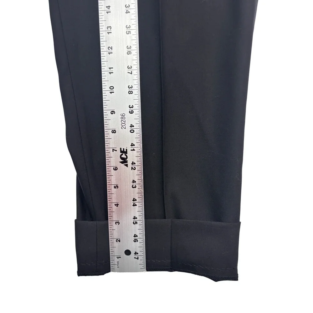 Pronto Uomo 48R 43x33 Black Tuxedo 2pc Pant Suit Wool Formal Evening Dinner Tux